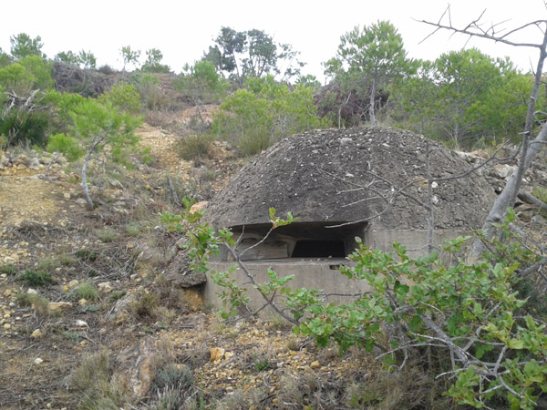 Els nius tipus "iglú" són els més caracteristics d'aquesta impressionant zona.