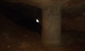 Potent Pilar del Polvorí de Fontpineda.