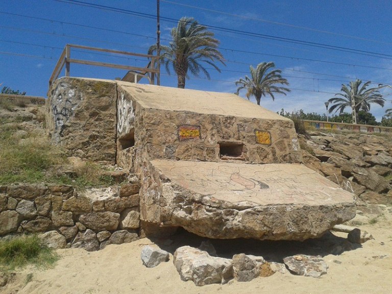 Niu numero 72, possiblement s'accedia des de dalt.