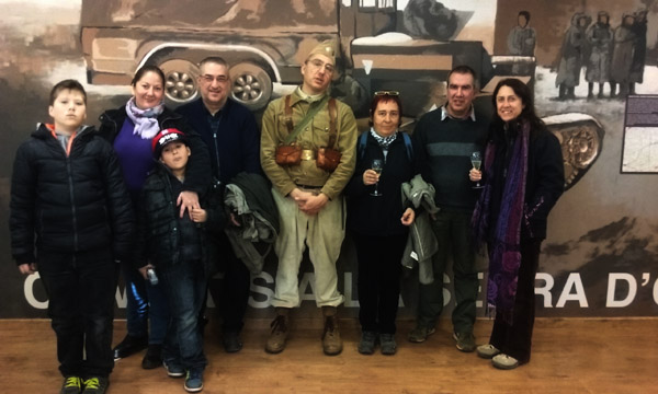 Foto de Familia del Final de la Visita a Subirats.