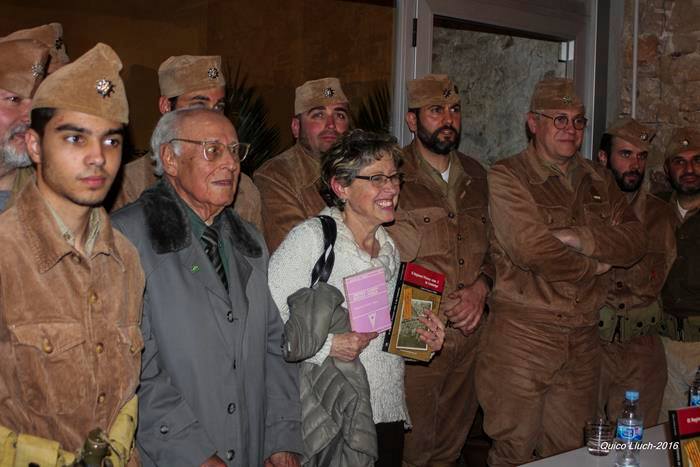 Recreadors amb Joan Escudé, el nostre veterà i Rosa Maria Prenafeta, biografa d'Andreu Xandri.