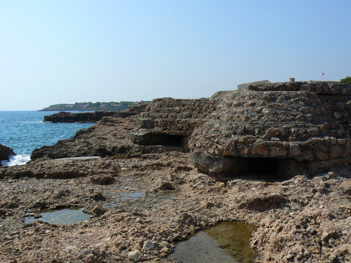 Niu de metralladora de Sant Jordi, el nostre "referent visual".